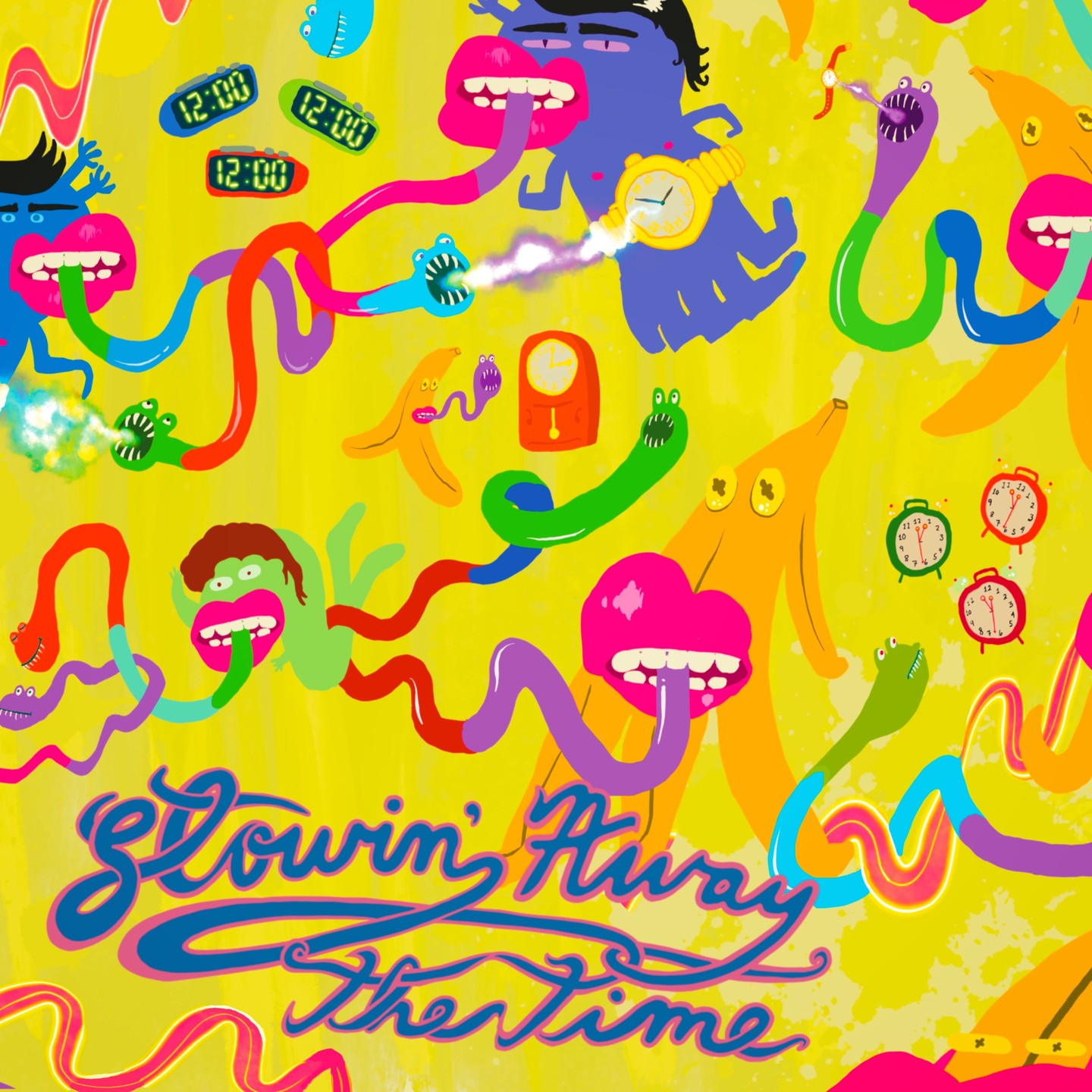 Stowin’ away the time, are you? Label design! #steelydan #illustration #procreate