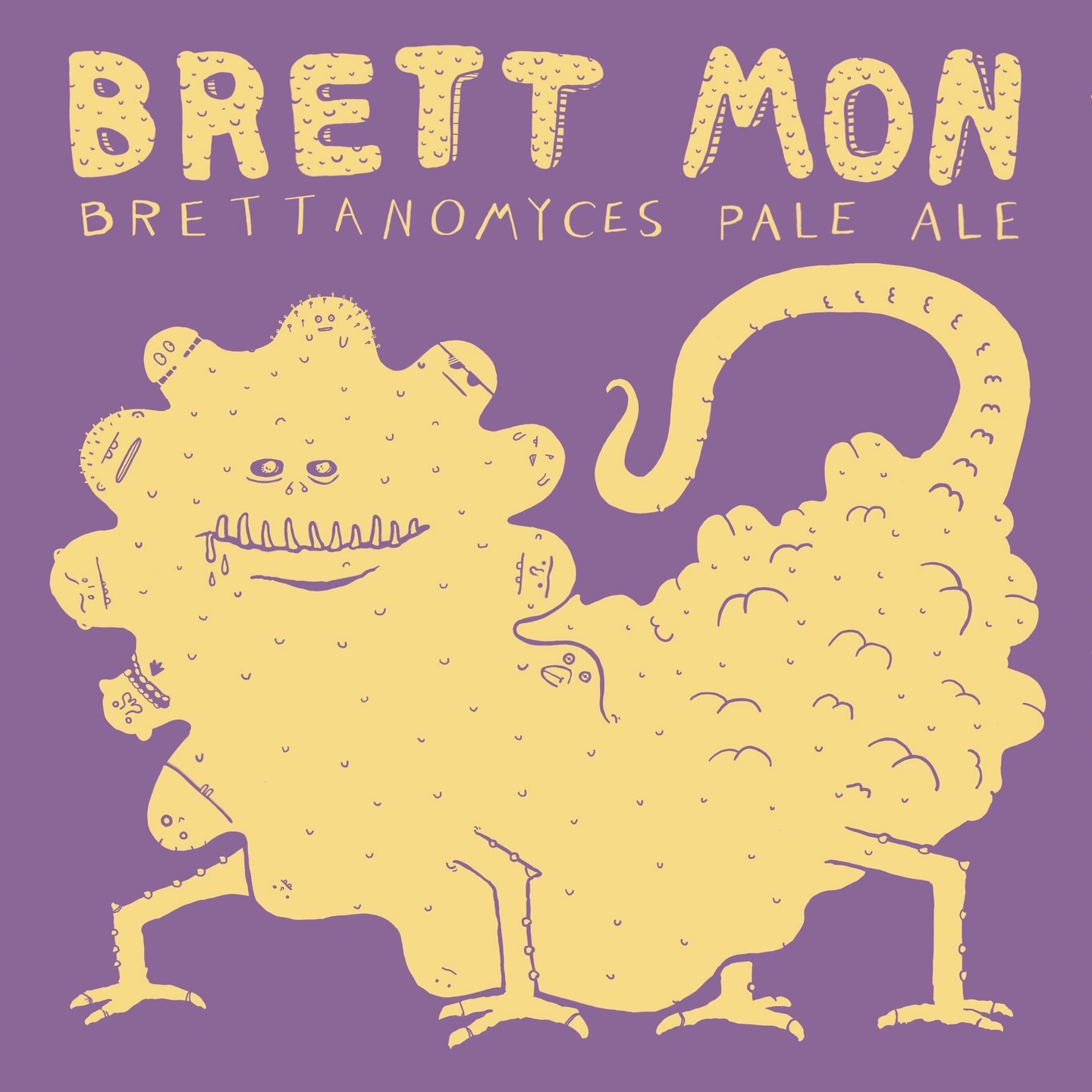 Brett Mon monster has lots of butts